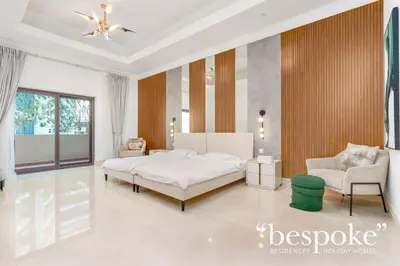 Gallery image of Bespoke Holiday Homes - Luxury 3BR Townhouse with Private Pool in Fairmont, Palm Jumeirah in Dubai
