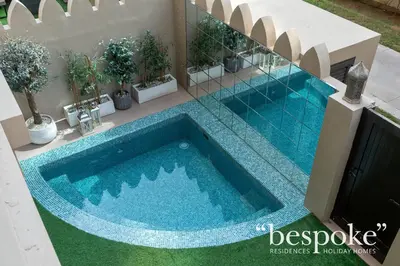 Gallery image of Bespoke Holiday Homes - Luxury 3BR Townhouse with Private Pool in Fairmont, Palm Jumeirah in Dubai