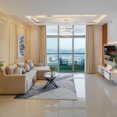 Luxury 3 BR w Floating Bed in Dubai Marina DEC 902