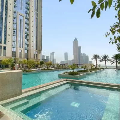 ALiving Luxury 1BR Apartment with City View I Amna Tower