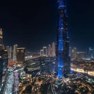 Luxury 4 BR with full Burj Khalifa and Fountain View - Connected to Dubai Mall and Metro Station