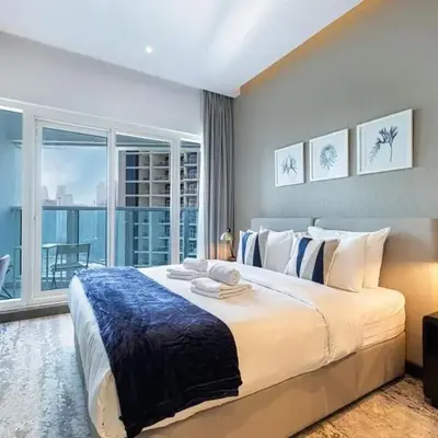 Contemporary Studio in Business Bay - Burj Khalifa View - Gym & Pool