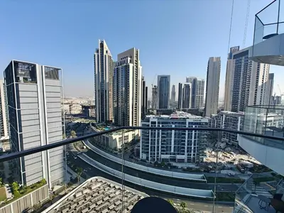 a view of a city with tall buildings at Address Point Tower 2 in Dubai