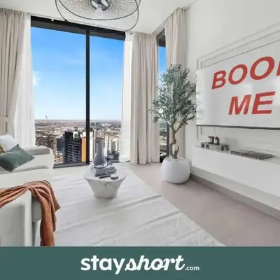 StayShort - Modern 1 Bed in Meydan Sleeps 4
