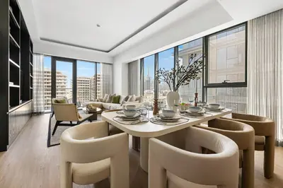 Gallery image of Luxurious 3BR with Burj Khalifa and Canal View in Dubai