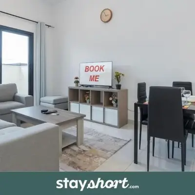 StayShort - Stunning 2BR Apartment in Jebel Ali Village