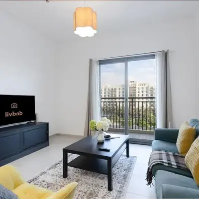 2BR in Safi Balcony Walk to Town Sq Park