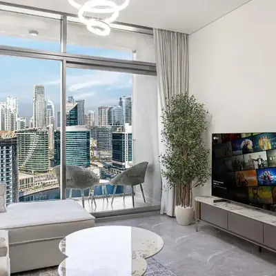 LUX 1 BDR apartment Downtown - Burj Khalifa view