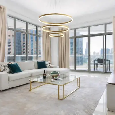 Luxury Marina Views Near Mall & Beach