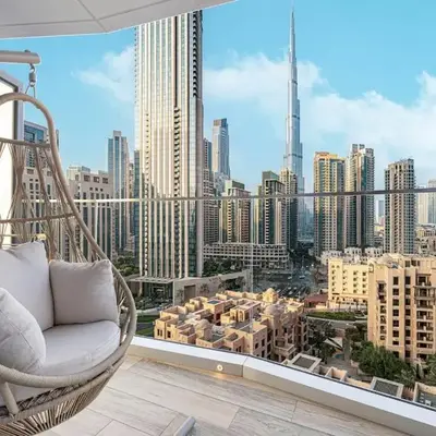 3BR with Burj Khalifa View - Pool - Gym - Downtown