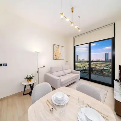 Stylish JVC Apt with Pool & Gym