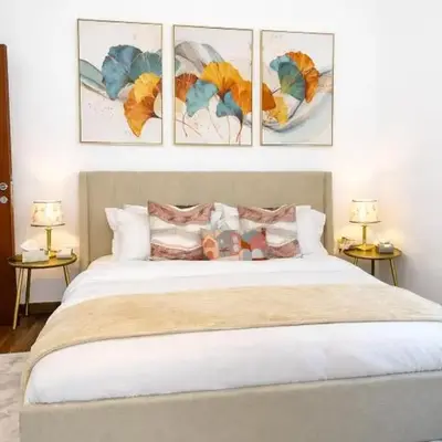 Lux 4BR JBR I Sea View I Walk to Beach I Sleeps 12