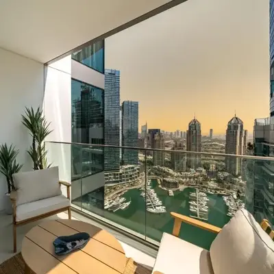 Luxe 2BR Maid High Floor LIV Marina Dream