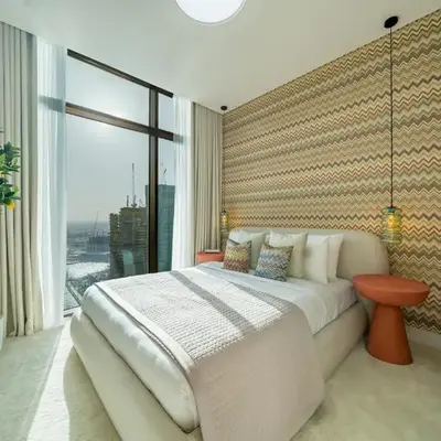 Luxe Missoni-Inspired 1BR Sky-High Living
