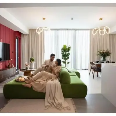 Luxury 3BR Skyline Apartment - Sobha The Crest Dubai