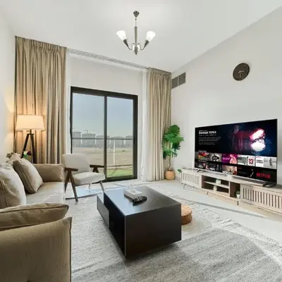 Chic 1BR Getaway in Tulip Oasis 9 Majan