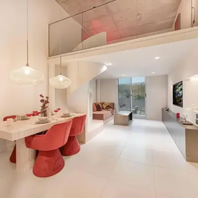 Stylish Studio Loft with Outdoor Patio in JVC