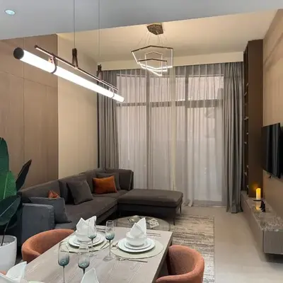 Dubai corner at Westwood Imtiaz 1BR apartment