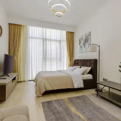 Greige & Spacious Studio