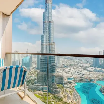 Wake Up to Burj Khalifa Views Next to Dubai Mall Luxury 2BR Downtown Like Home
