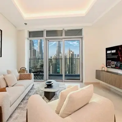 Stunning 1BR Luxury Downtown Burj View Balcony