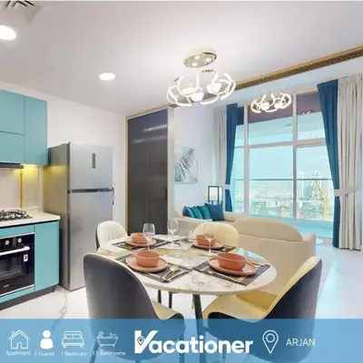 Vacationer l Elegant 1 Bedroom l Arjan l Pool with View Deck
