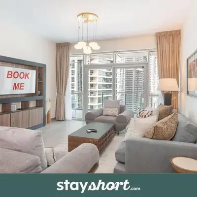 StayShort - Luxurious 1BR with Grand Marina Views