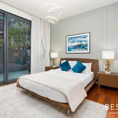 Bespoke Holiday Homes - 2BR plus Kids room in City Walk with Direct Pool Access