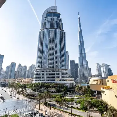 Burj khalifa view I Sofa bed I walking distance to Dubai Mall
