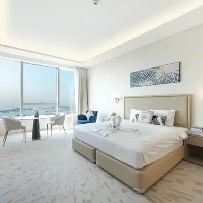 Modern High-Floor Studio Palm Tower