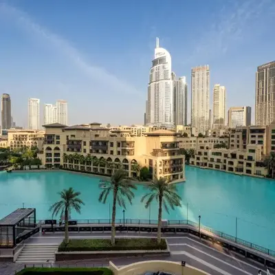 Stunning 2BR with Burj Lake View at The Residences