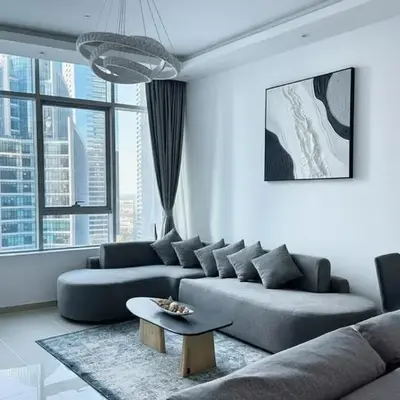 Luxury 2BR Canal View Near Burj Khalifa & Metro