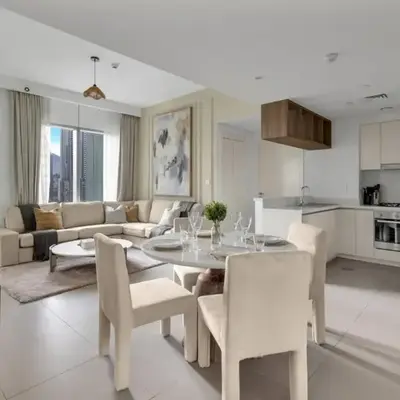 Stylish 2 bedroom with Burj Khalifa View