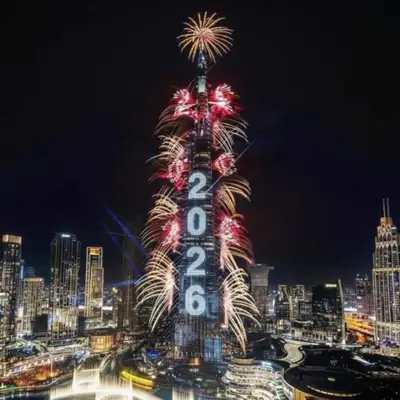 Full Burj Khalifa Fountain View Near Dubai Mall Downtown