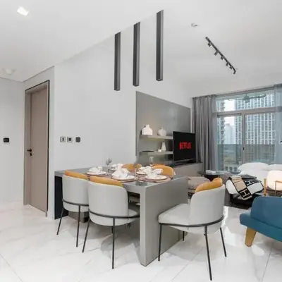 Luxury 2BR Business Bay Balcony