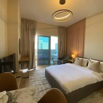 Furnished studio apartment next to metro