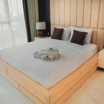 Fully Furnished 2-Bedroom Apt in Gemz by Danube