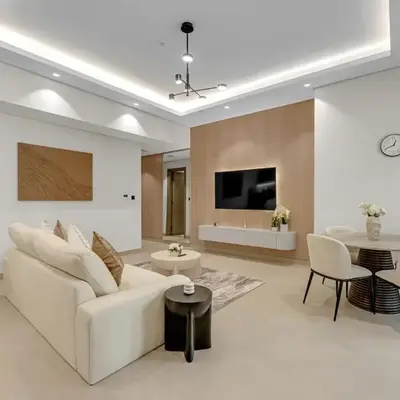 Waves - Modern Comfort in JVC - Elegant 1BR Stay