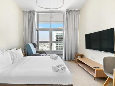 Gallery image of Modern Studio In Al Furjan close to Metro 71 in Dubai