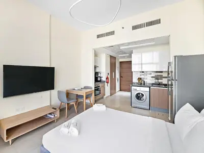 Gallery image of Modern Studio In Al Furjan close to Metro 71 in Dubai
