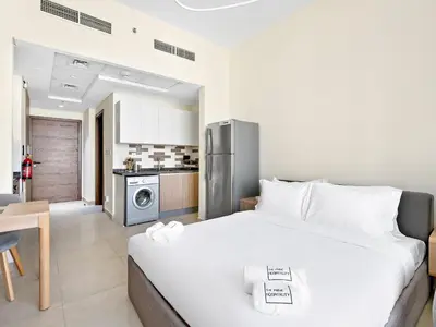 Gallery image of Modern Studio In Al Furjan close to Metro 71 in Dubai