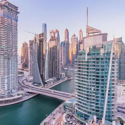 Waterfront 1BR- Time Place Dubai Marina-City Views