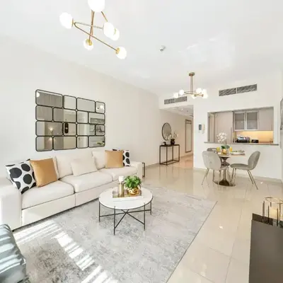 Kensington - 1BR Fountain-view Flat Downtown