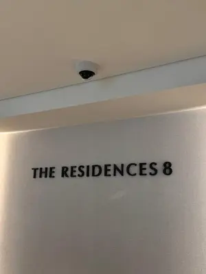 a sign on a wall that reads theresbestos at Urban Core - Downtown Dubai in Dubai
