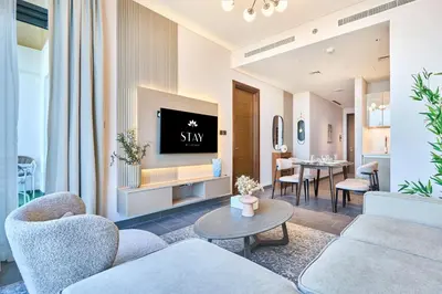 Gallery image of STAY BY LATINEM Luxury 1BR Holiday Home CB 1521 Near Burj Khalifa in Dubai