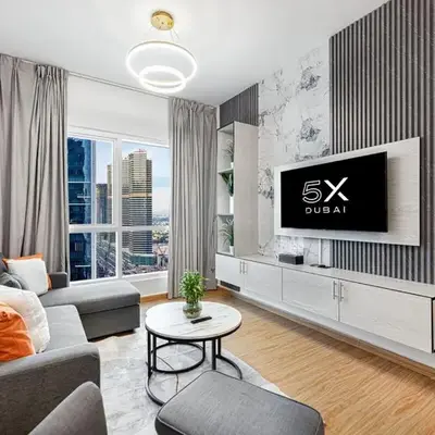 FiveX Luxury 2BR at Lake Point JLT
