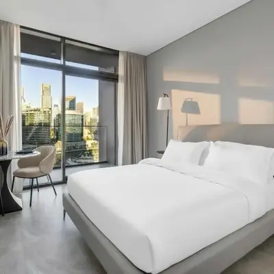 Stunning Studio With Burj Khalifa & Canal Views