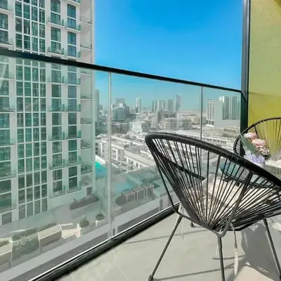 Warm Minimal 1BR in Binghatti Tulip with Free Parking!