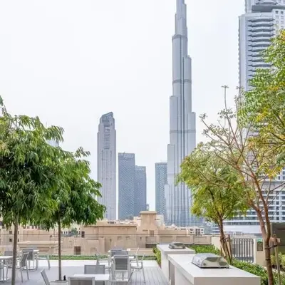 Iconic Burj Views l Elegant 2BR at Burj Royale