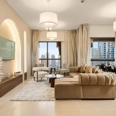 Luxury Beachfront 4BR with Sea & Marina Views